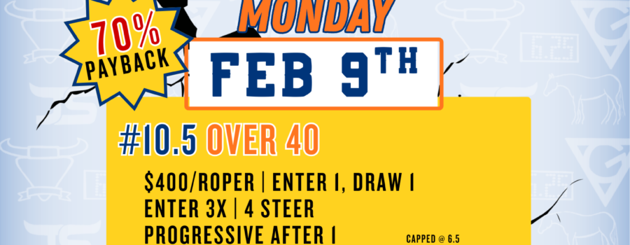 Big Tree Arena – KNOCKOUT SERIES – MONDAY 2/9