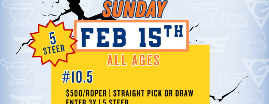 Big Tree Arena – KNOCKOUT SERIES – SUNDAY 2/15