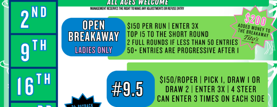 Big Tree Arena – MONDAY 3/16